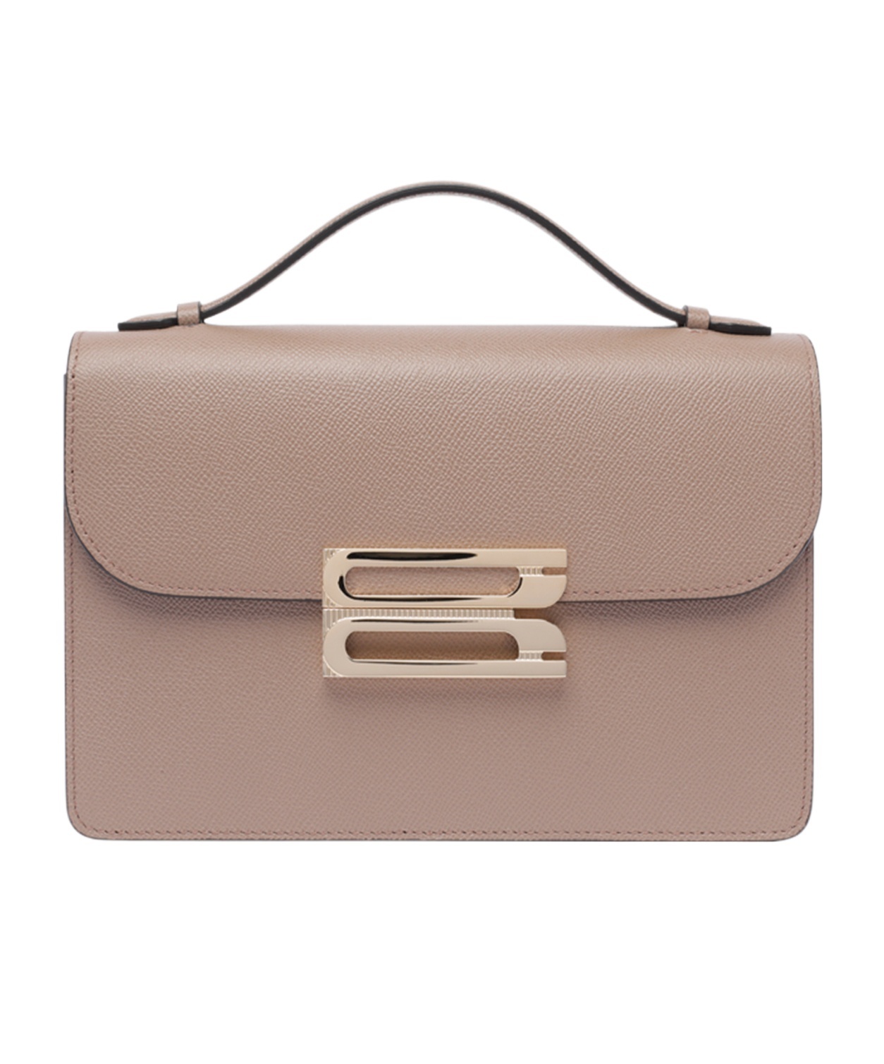 Victoria Beckham Flip Shoulder Bag In Nude