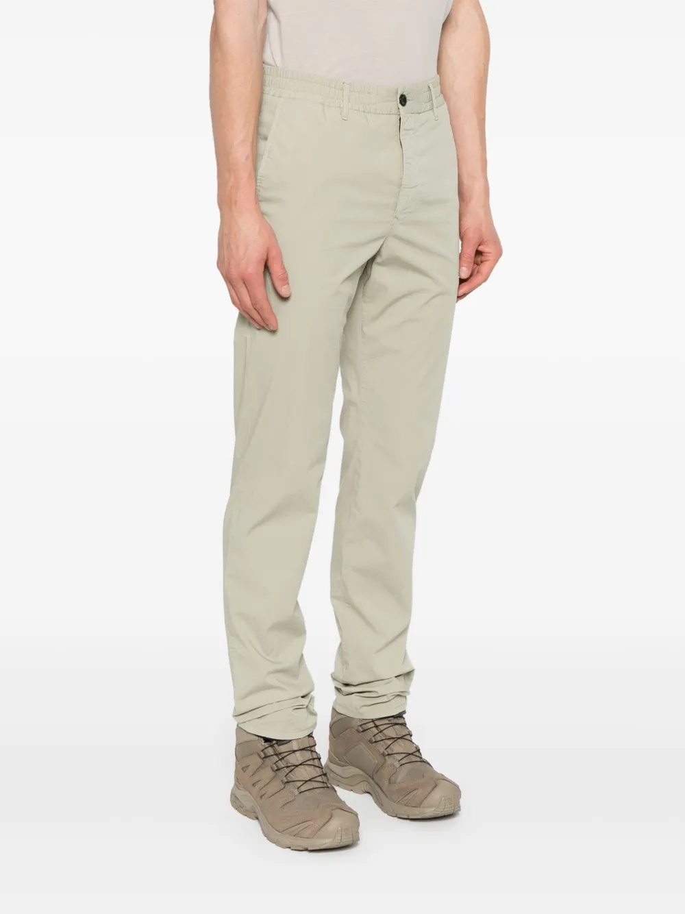 Incotex Belt Loops Slacks In White