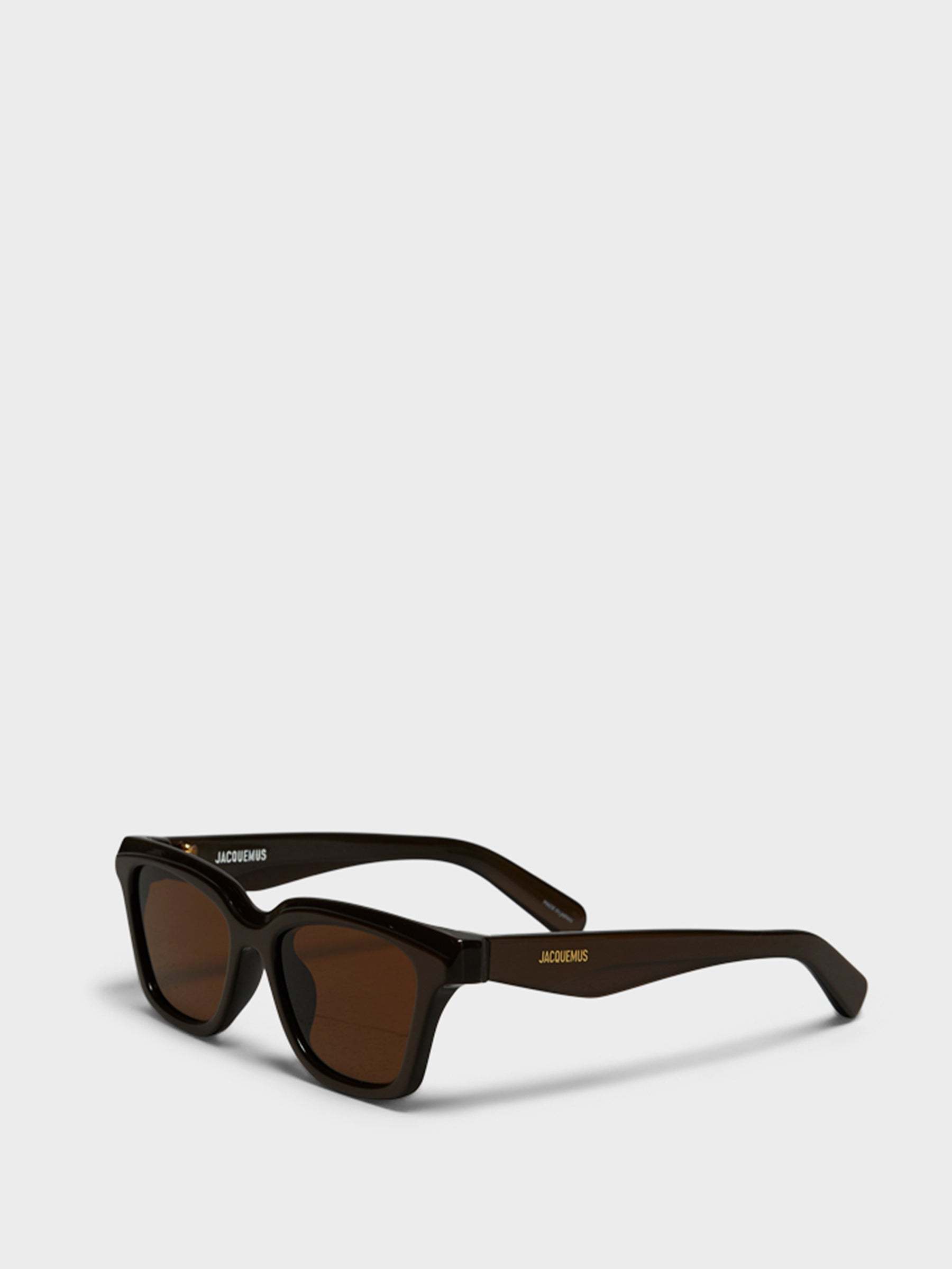 Jacquemus Full Frame Sunglasses In Brown