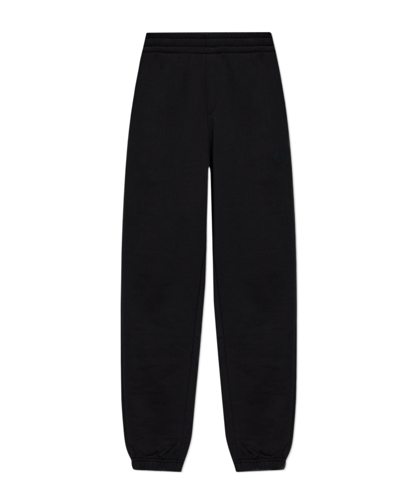 Moncler Tapered Track Pants In Black
