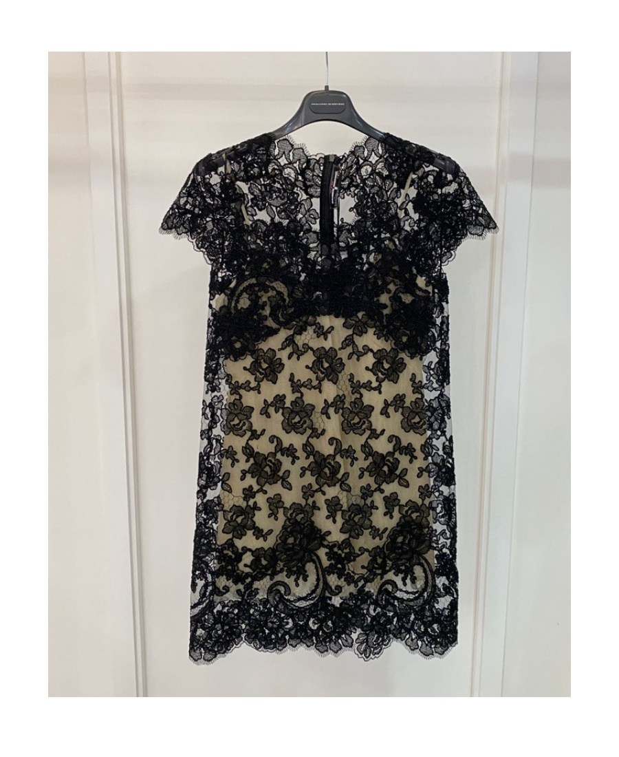 Ermanno Scervino Embroidered Detail Dress In Black