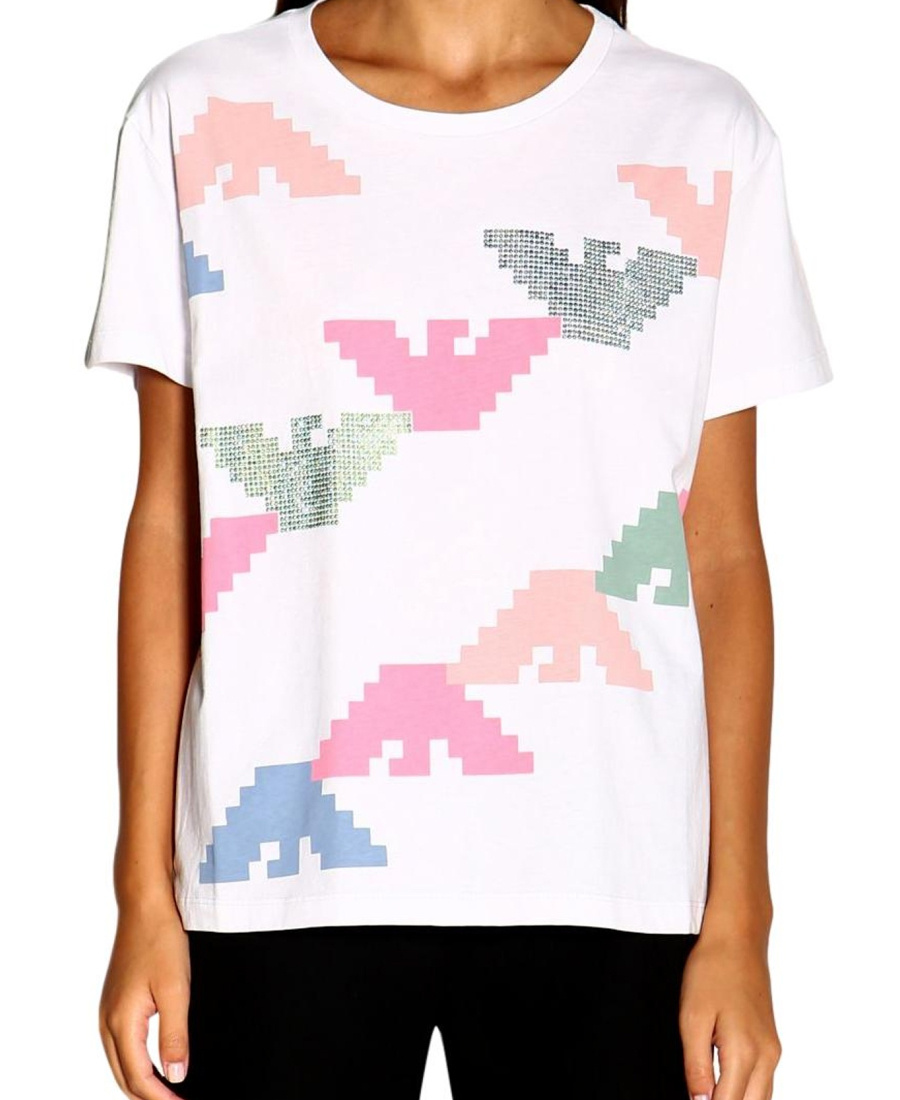 EMPORIO ARMANI ROUND-NECKED LOGO T-SHIRT 