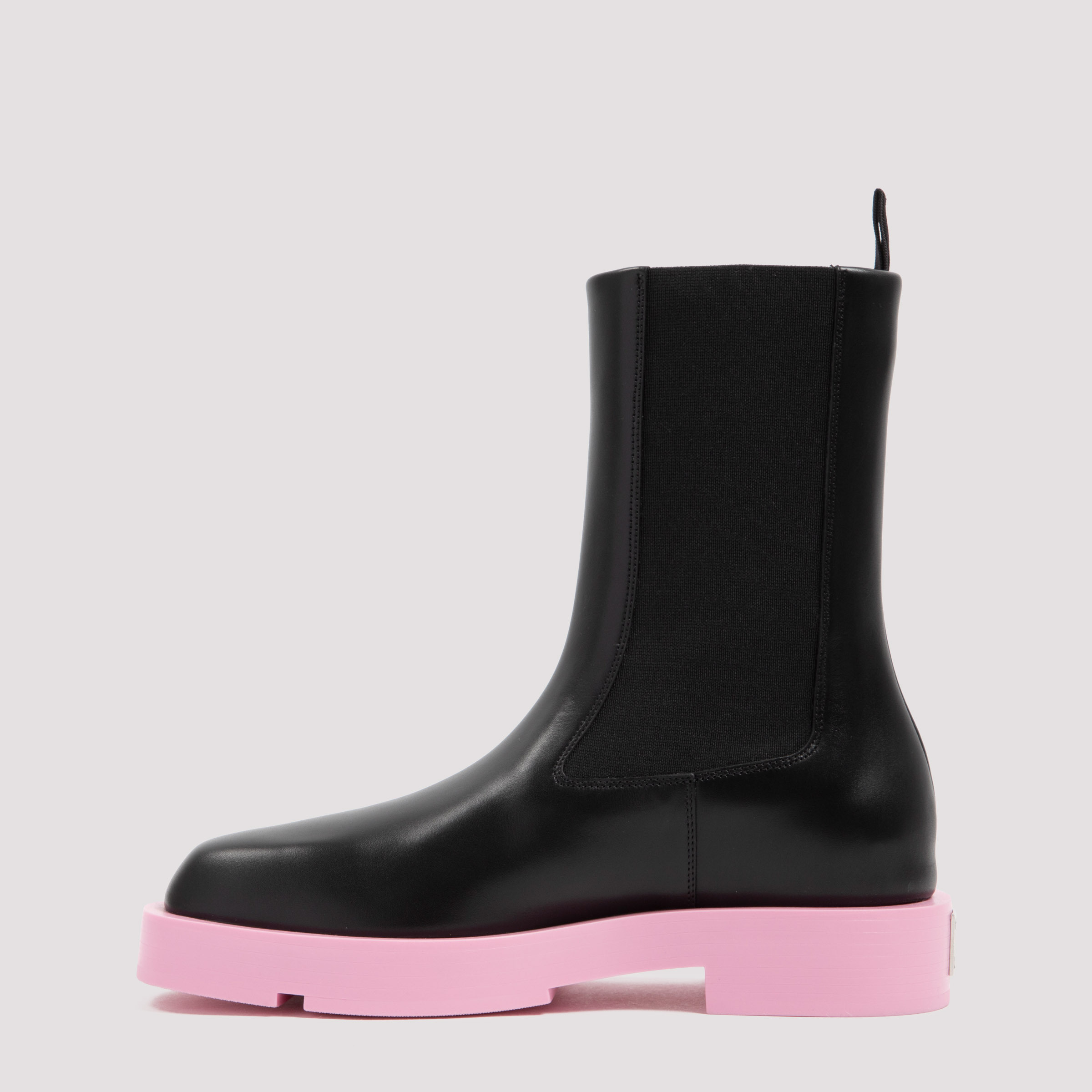 Shop Givenchy Colourblock Leather Chelsea Boots In Black