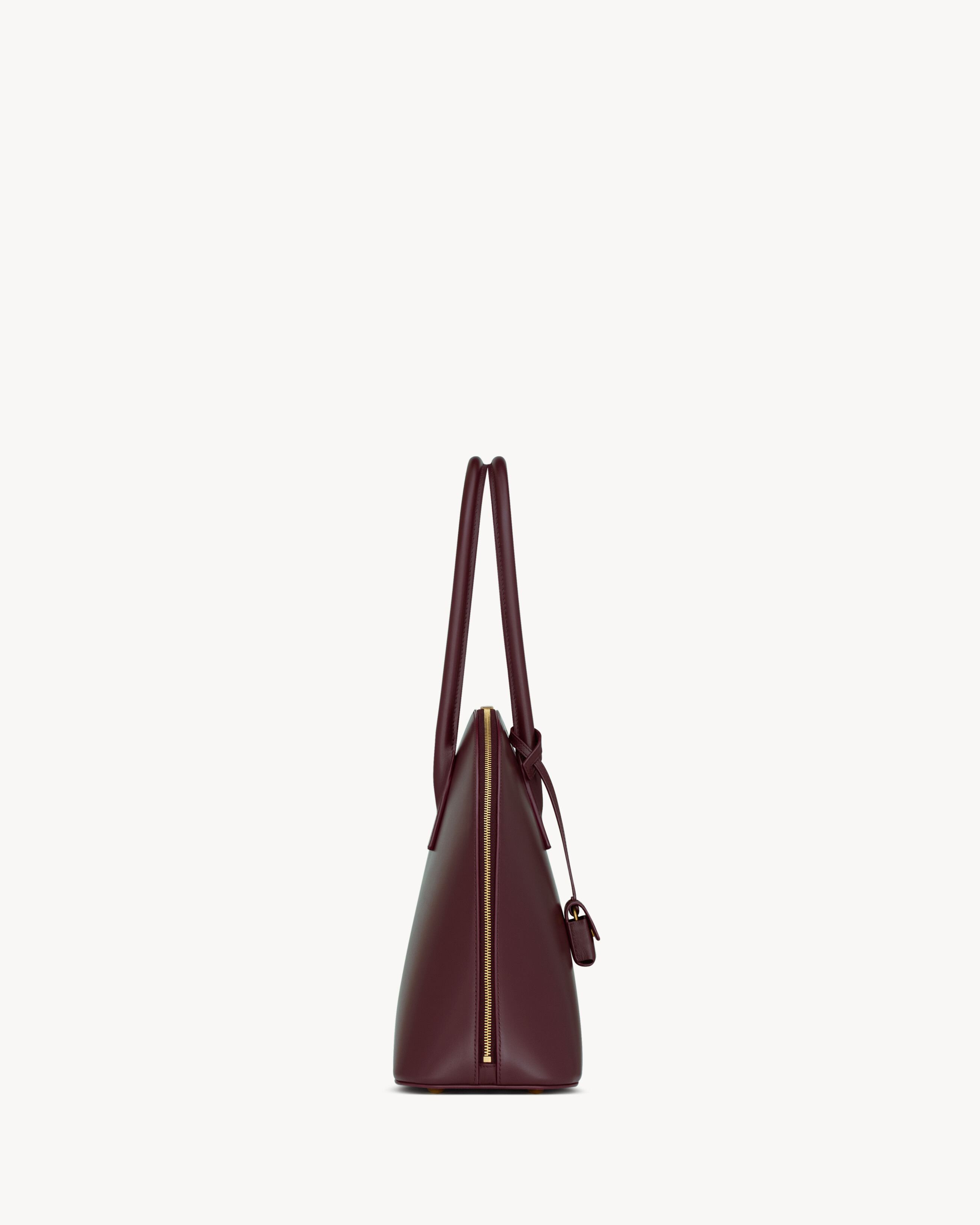 Saint Laurent Duffle Sac De Jour Souple En Cuir In Red