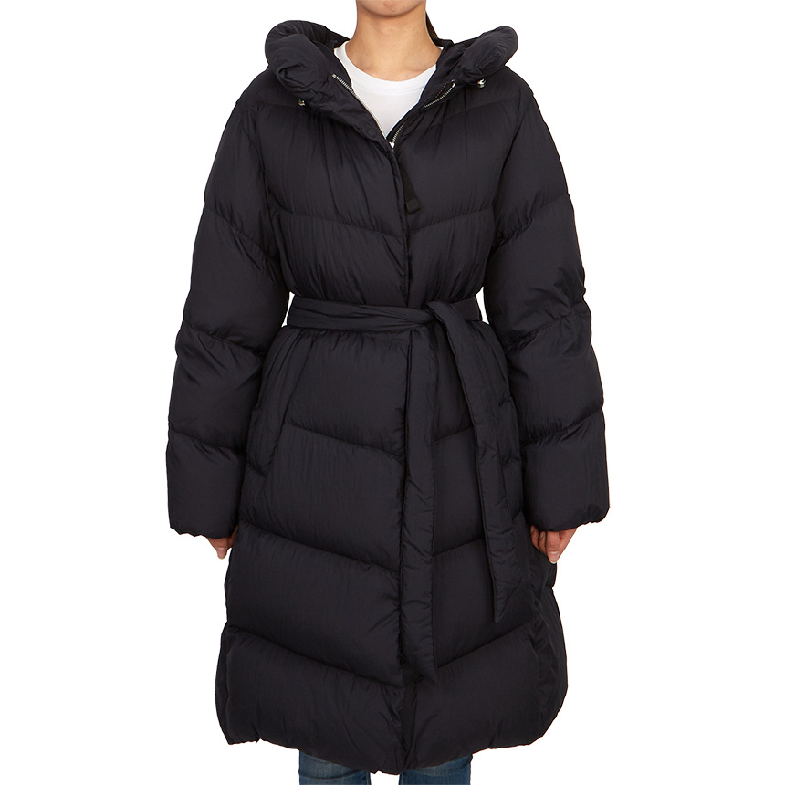 Shop Parajumpers Long-sleeved Down Jacket In Black