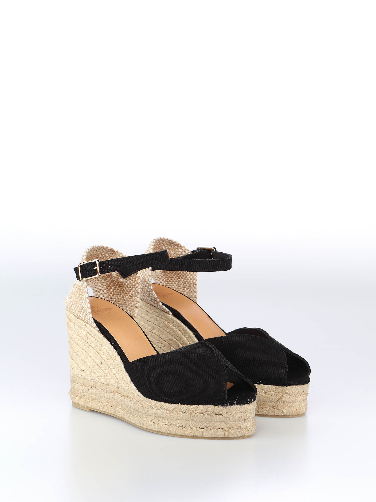 Castaã±er 100mm Bianca Espadrilles In Neutral