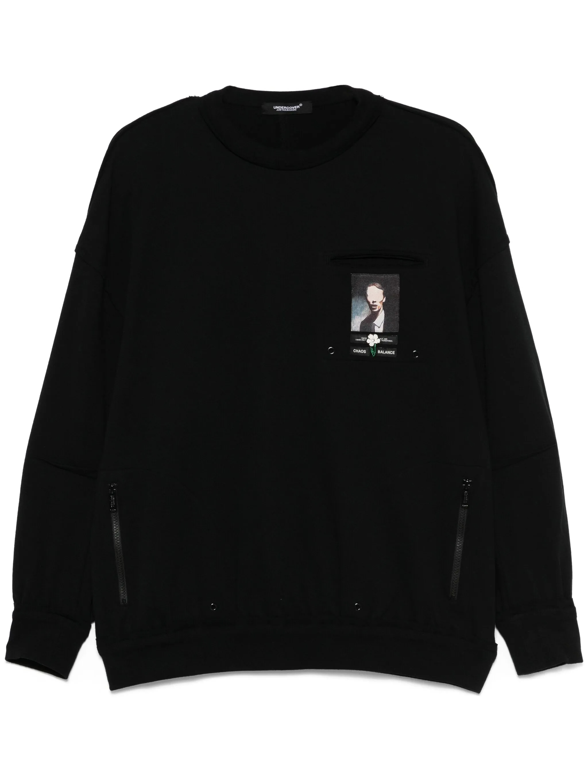 Undercover Patch-detail Sweatshirt In Black