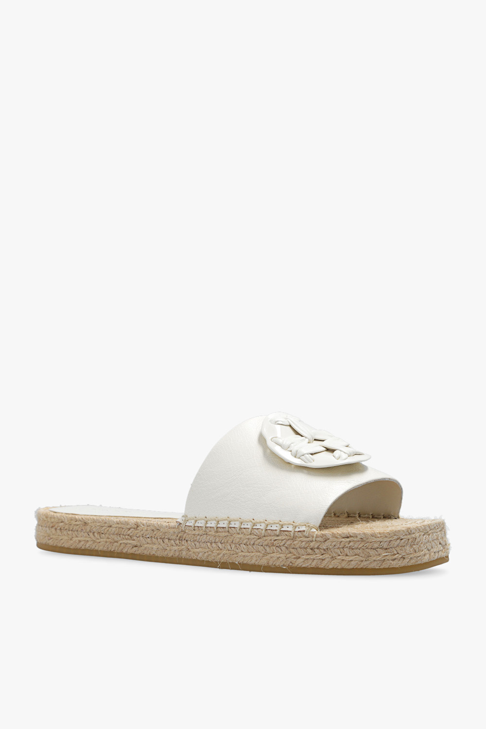 Tory Burch Slider-espadrillas In White