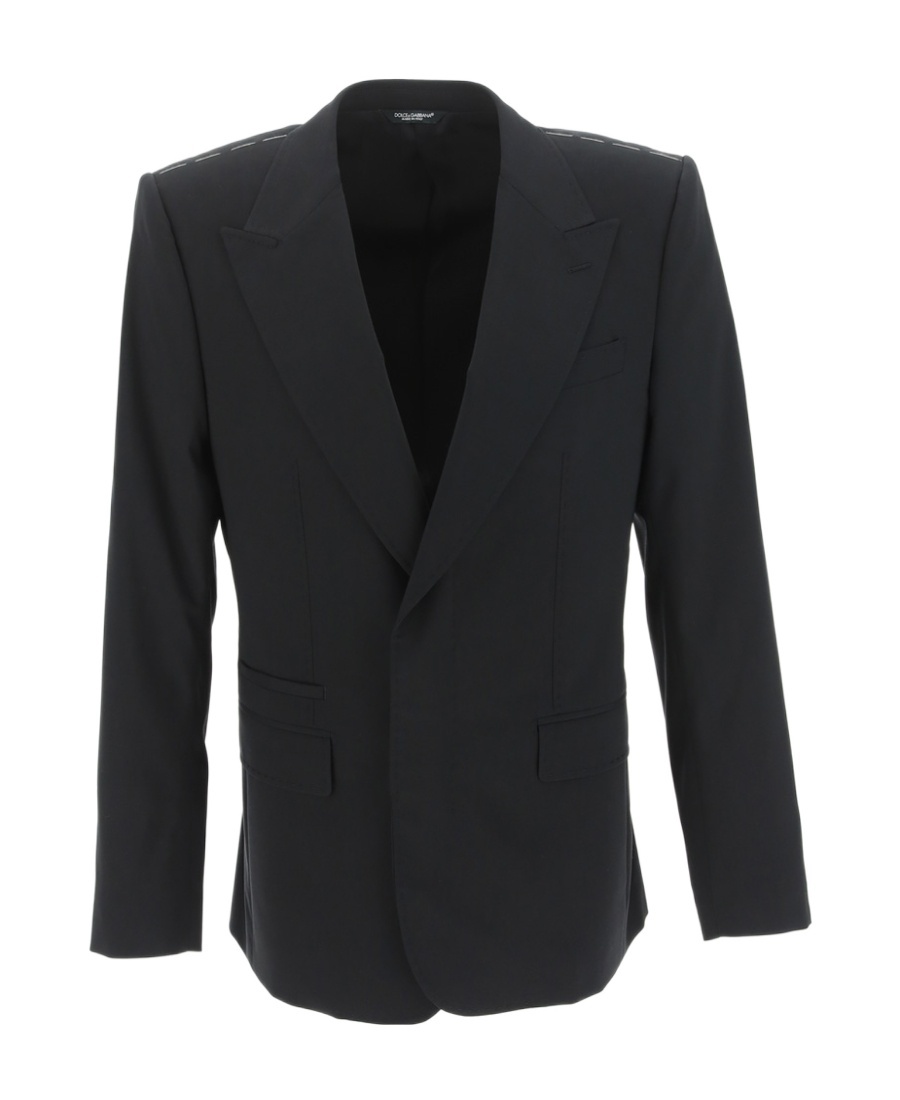 Dolce & Gabbana Single-breasted Blazer In Black