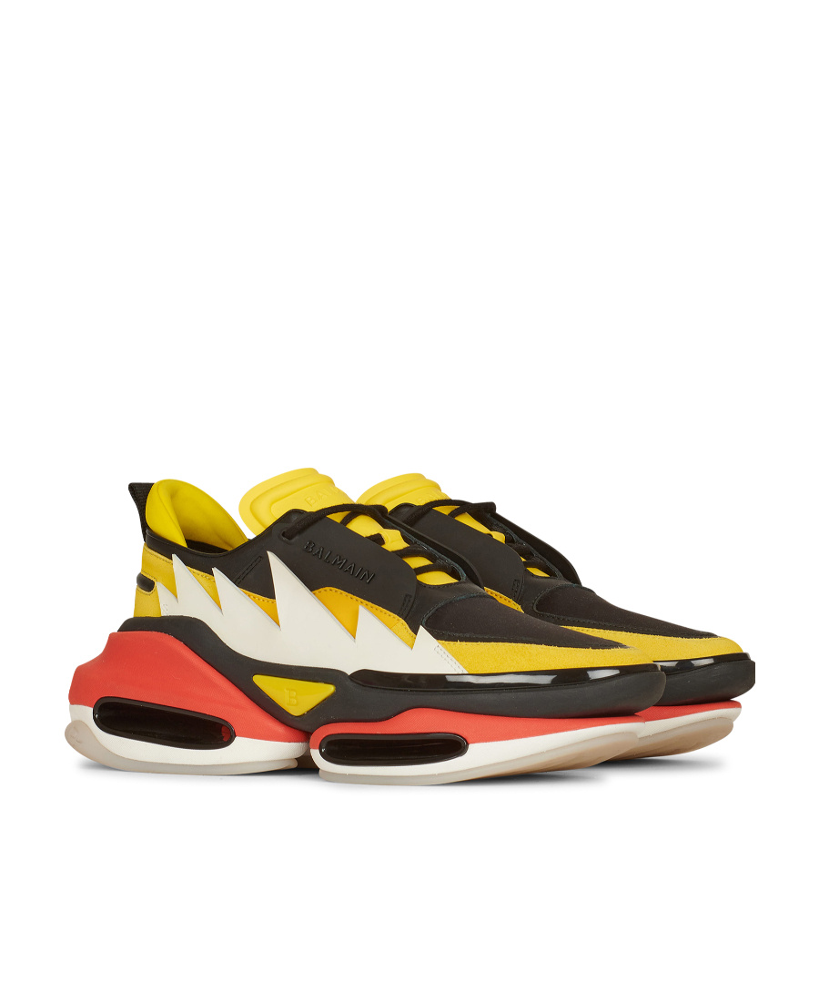 Balmain X Pok�mon B-bold Low-top Sneakers In Multicolor
