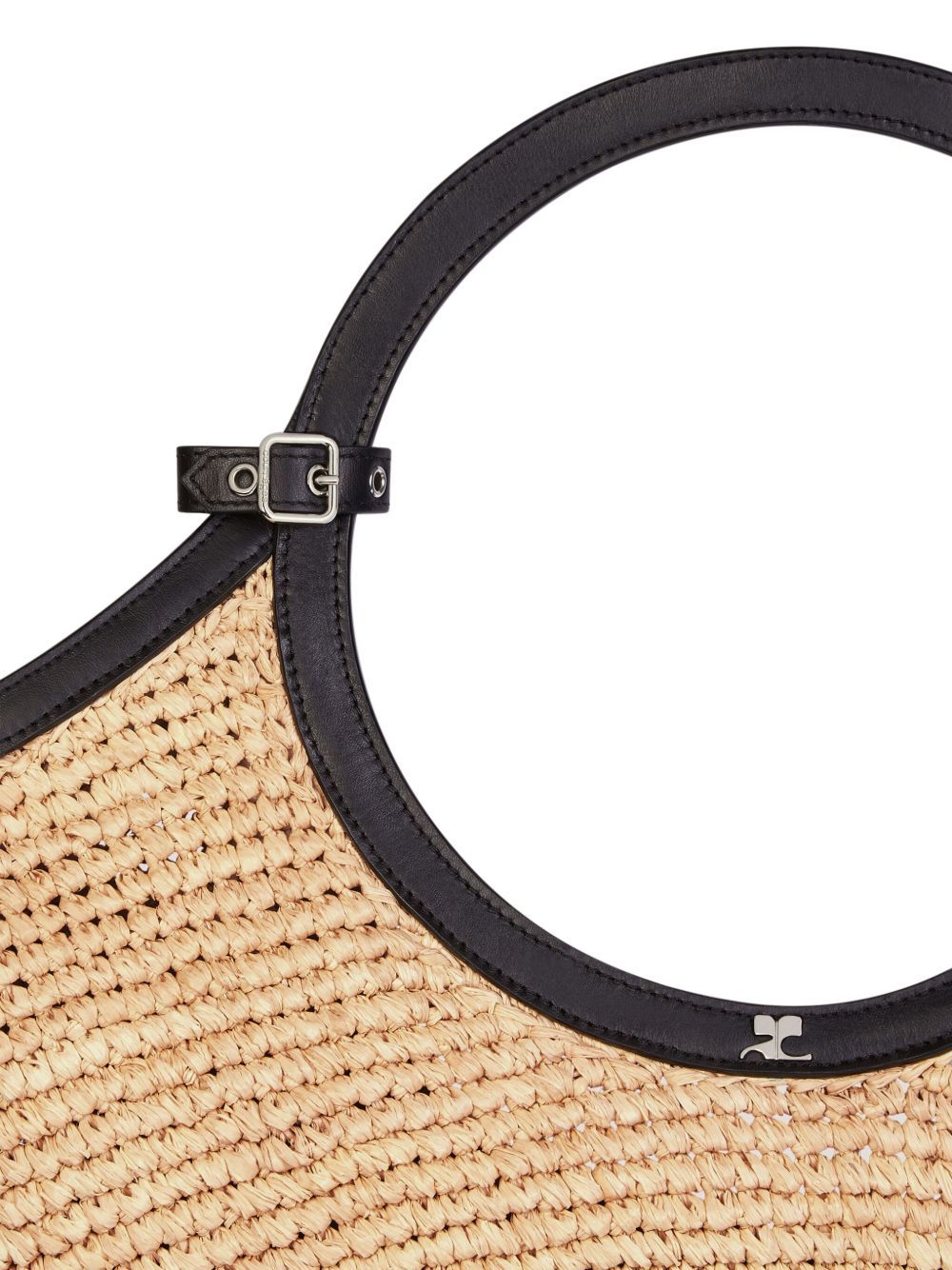 Shop Courrèges Maxy Holy Tote Bag In Natural