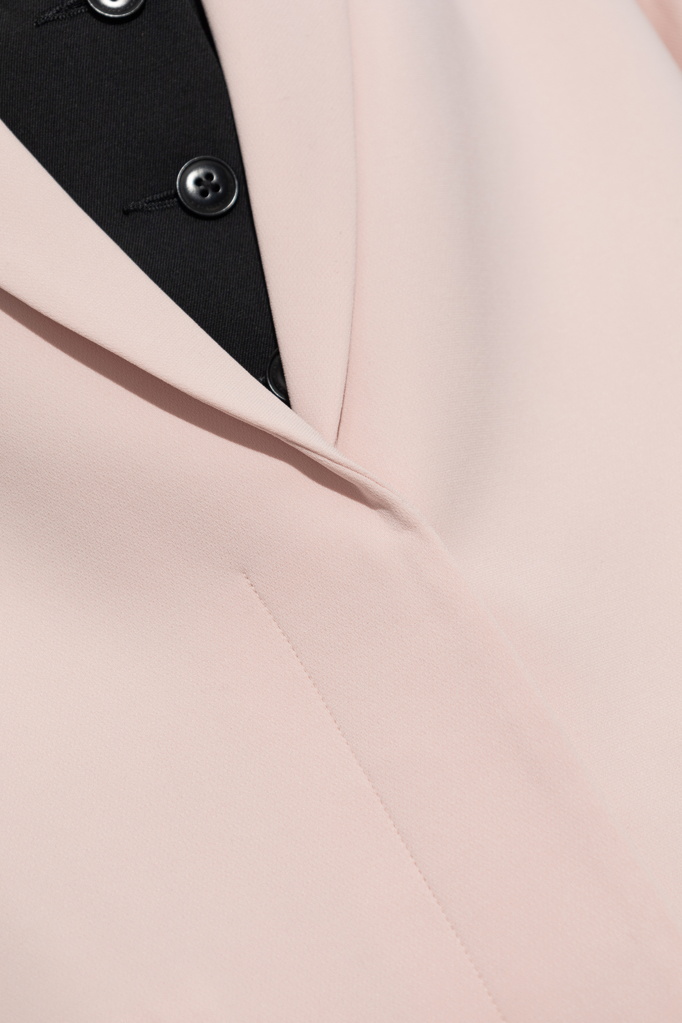 Theory Long-sleeved Suit Coat In Pink