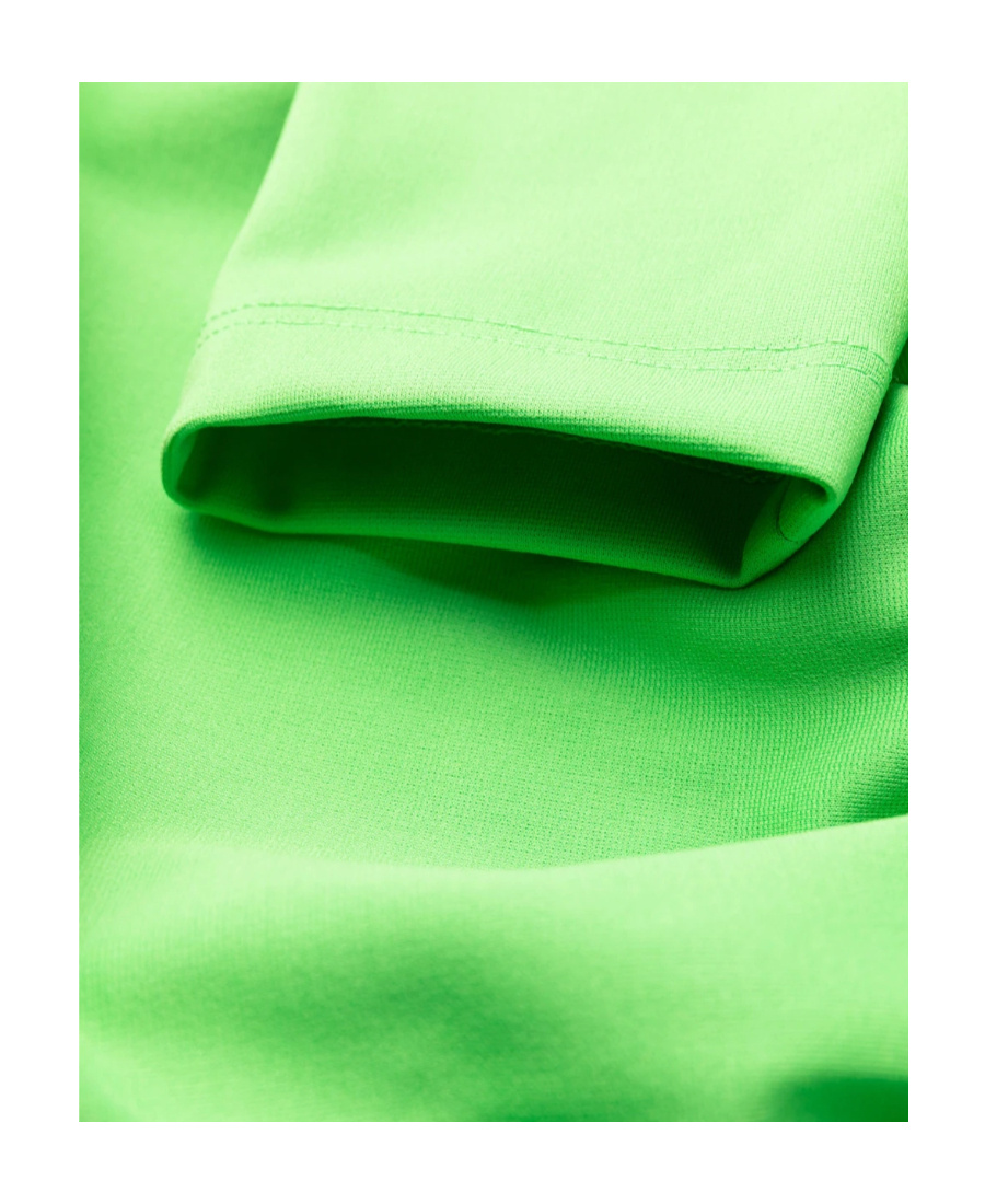 Shop Marni Gathered-waist Dress In Green