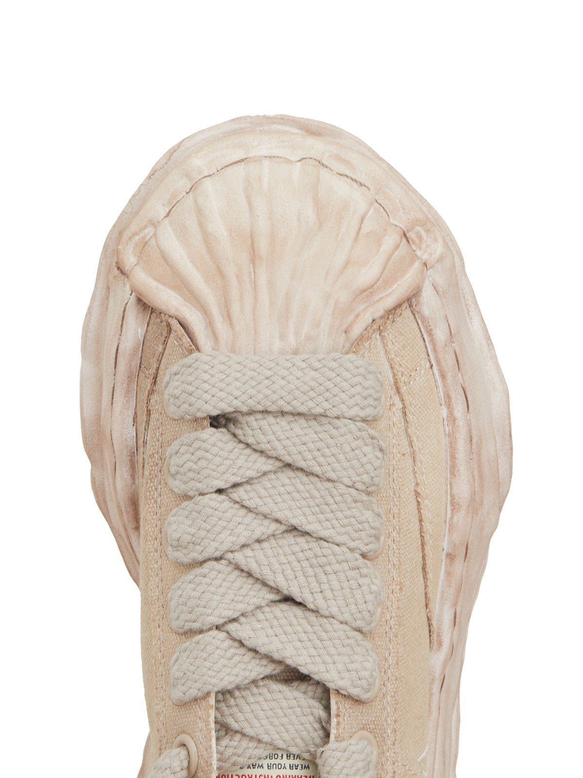 Miharayasuhiro Maison Mihara Yasuhiro Sneaker Blakey Low Canvas Dye In Nude