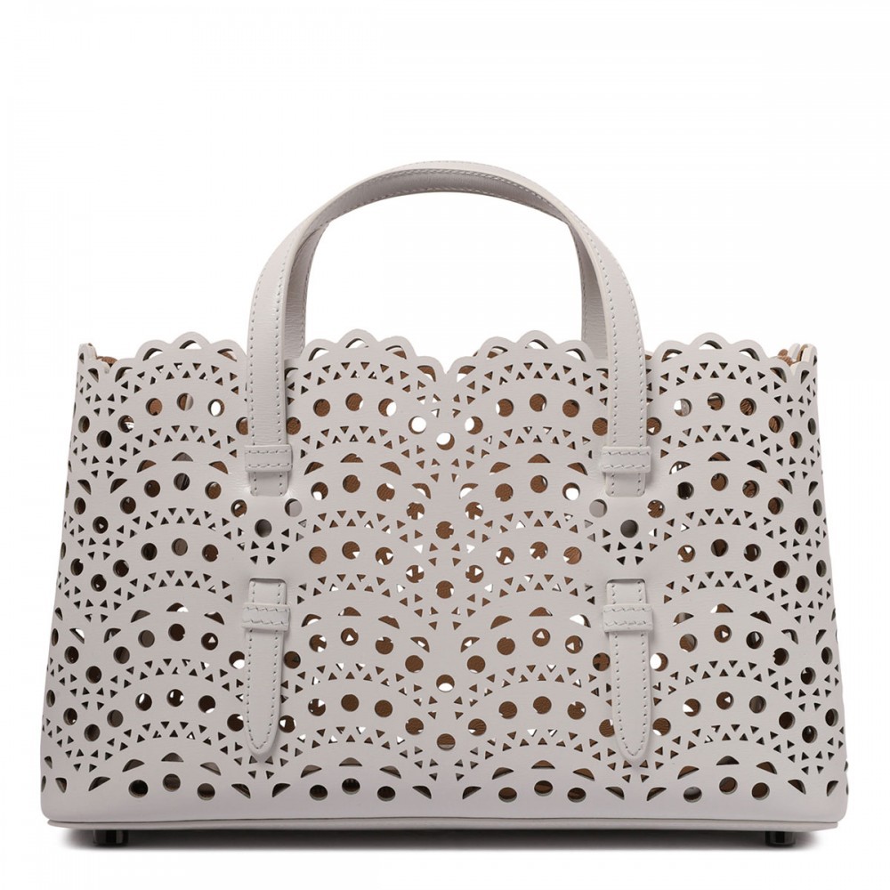 Alaïa Vienne Shoulder Bag In Gray
