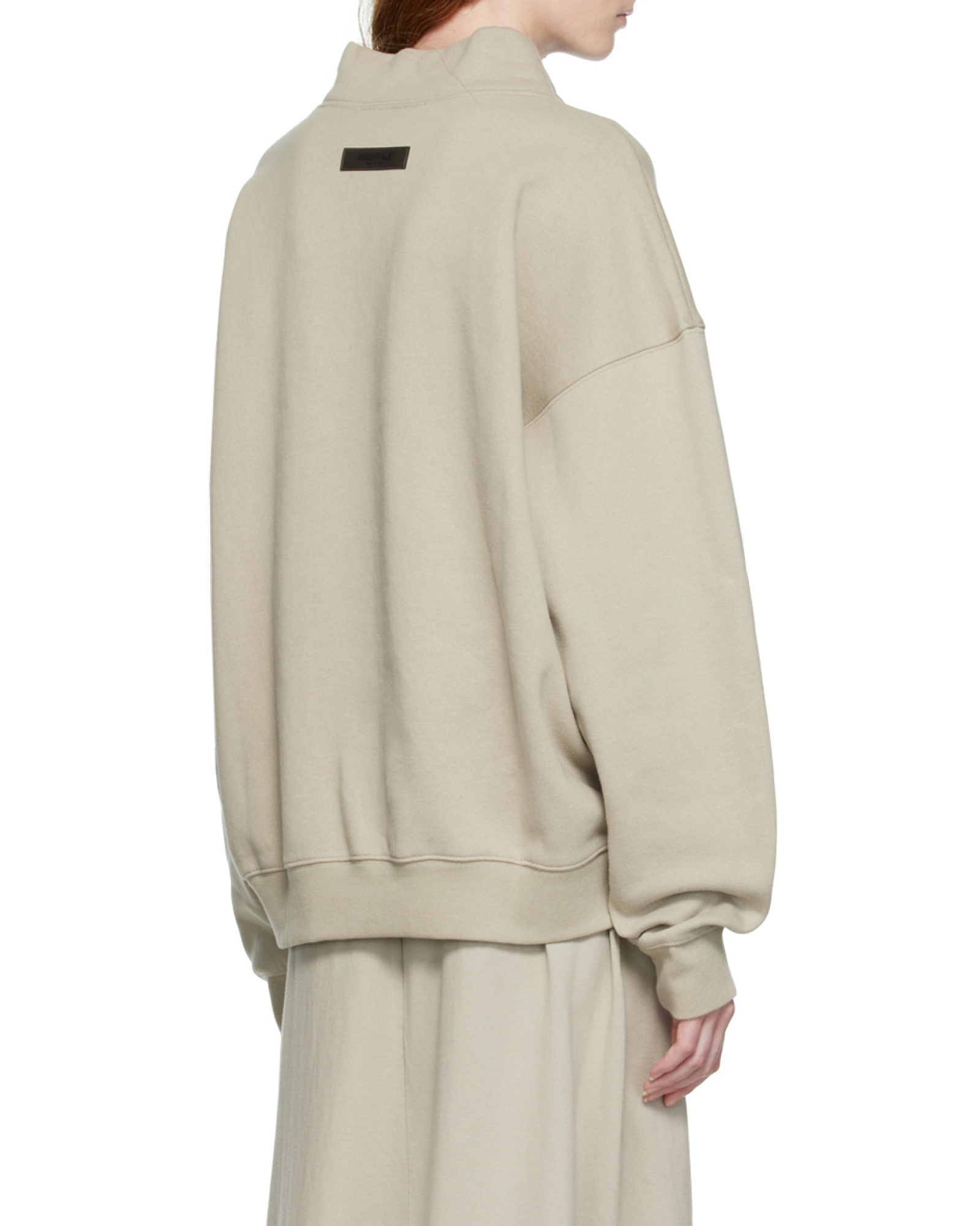 Essentials 3d-logo Sweatshirt In Neutral