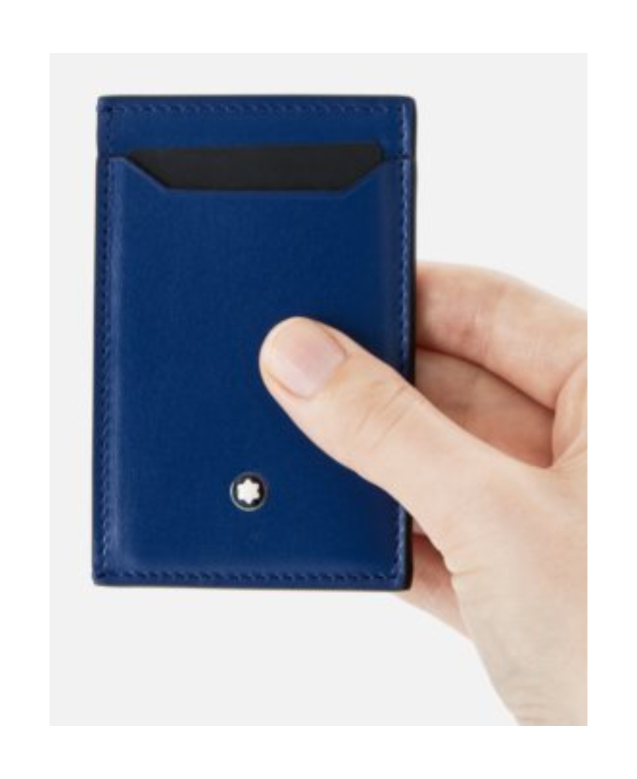 MONTBLANC MONTBLANC MEISTERSTÜCK LOGO PLAQUE CARD HOLDER