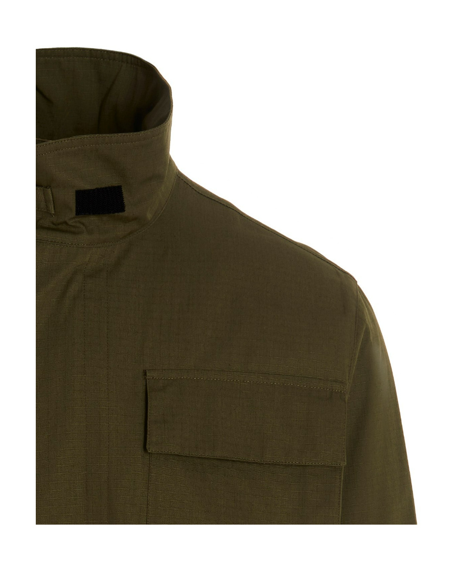 Off-white Arrows Lightweight Jacket In Green