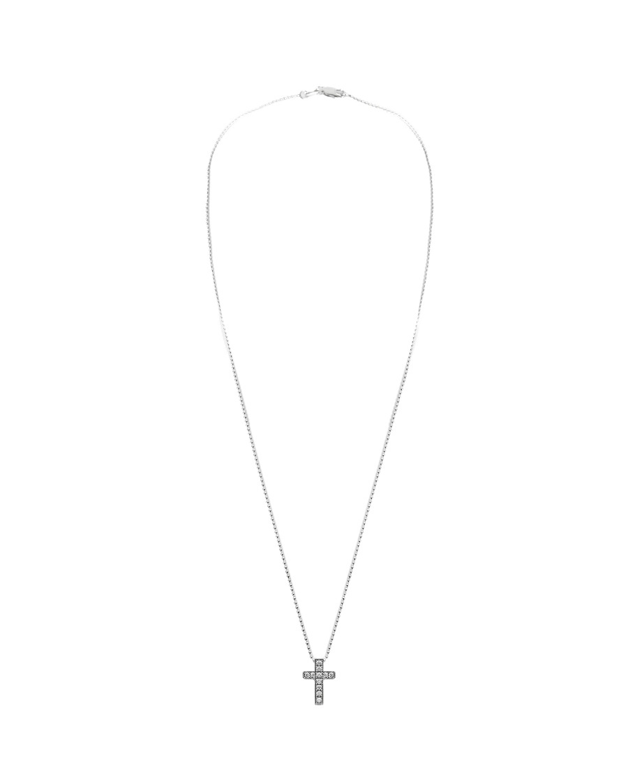 Shop Dsquared2 Cross Pendant Necklace