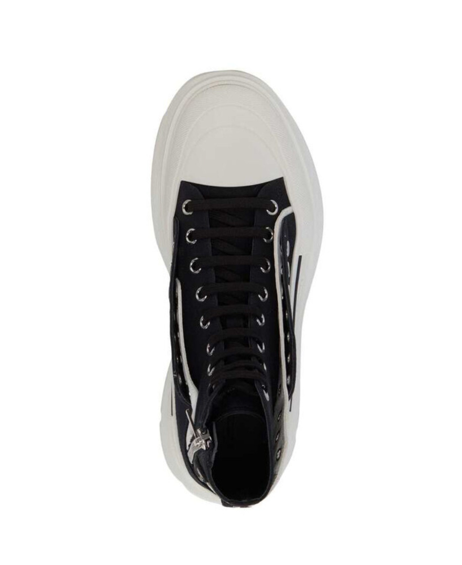 Alexander Mcqueen Alexander Mc Queen Tread Slick Ankle Boots In White