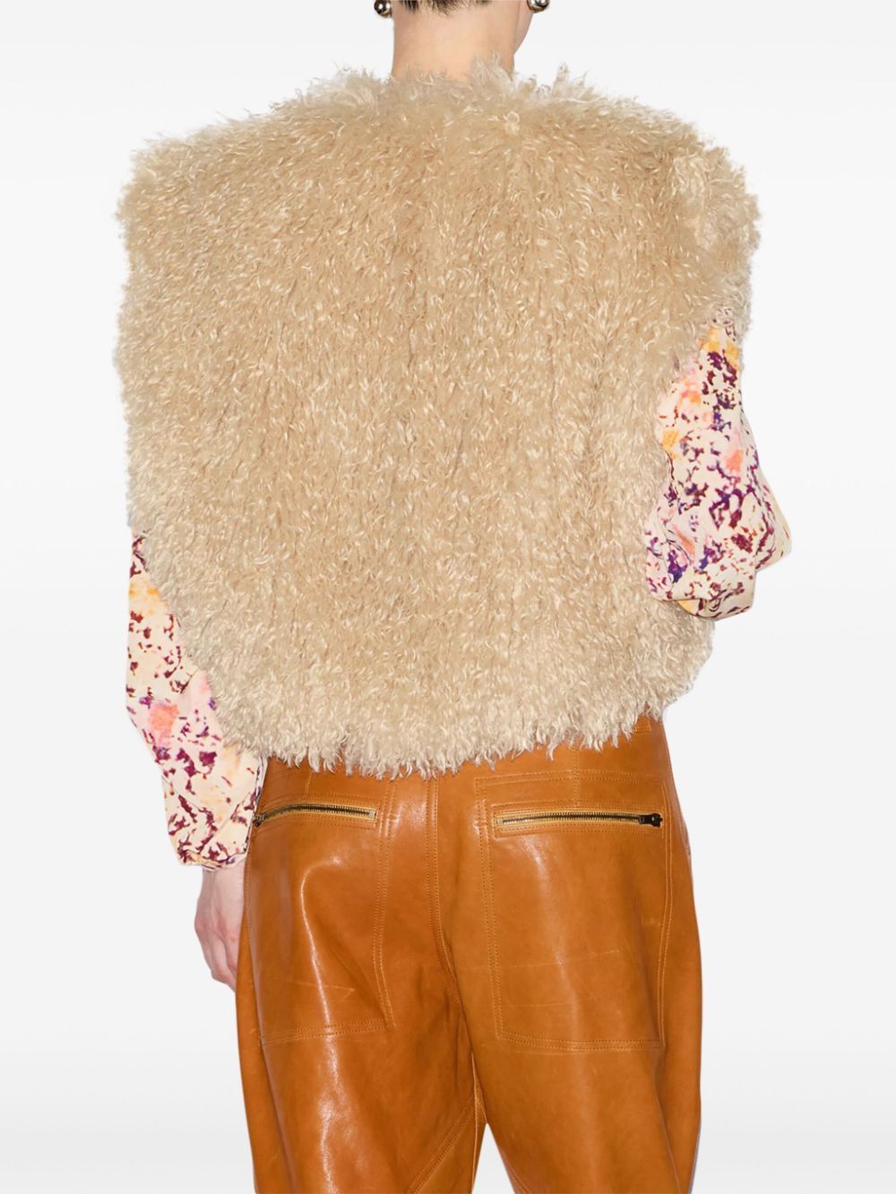 Shop Isabel Marant Florana Vest In White