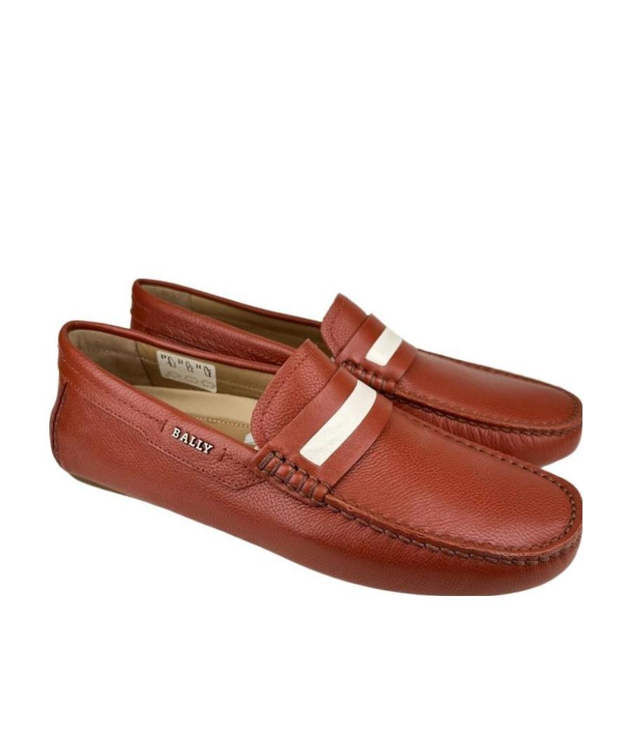 BALLY LOGO BUSINESS CASUAL SHOES