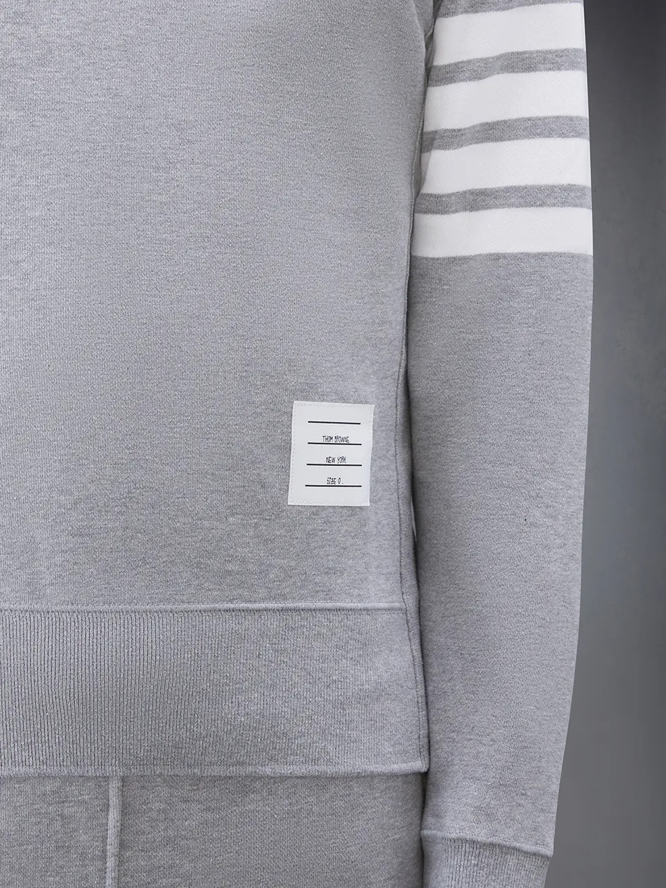 THOM BROWNE THOM BROWNE 4-BAR STRIPE SWEATSHIRT