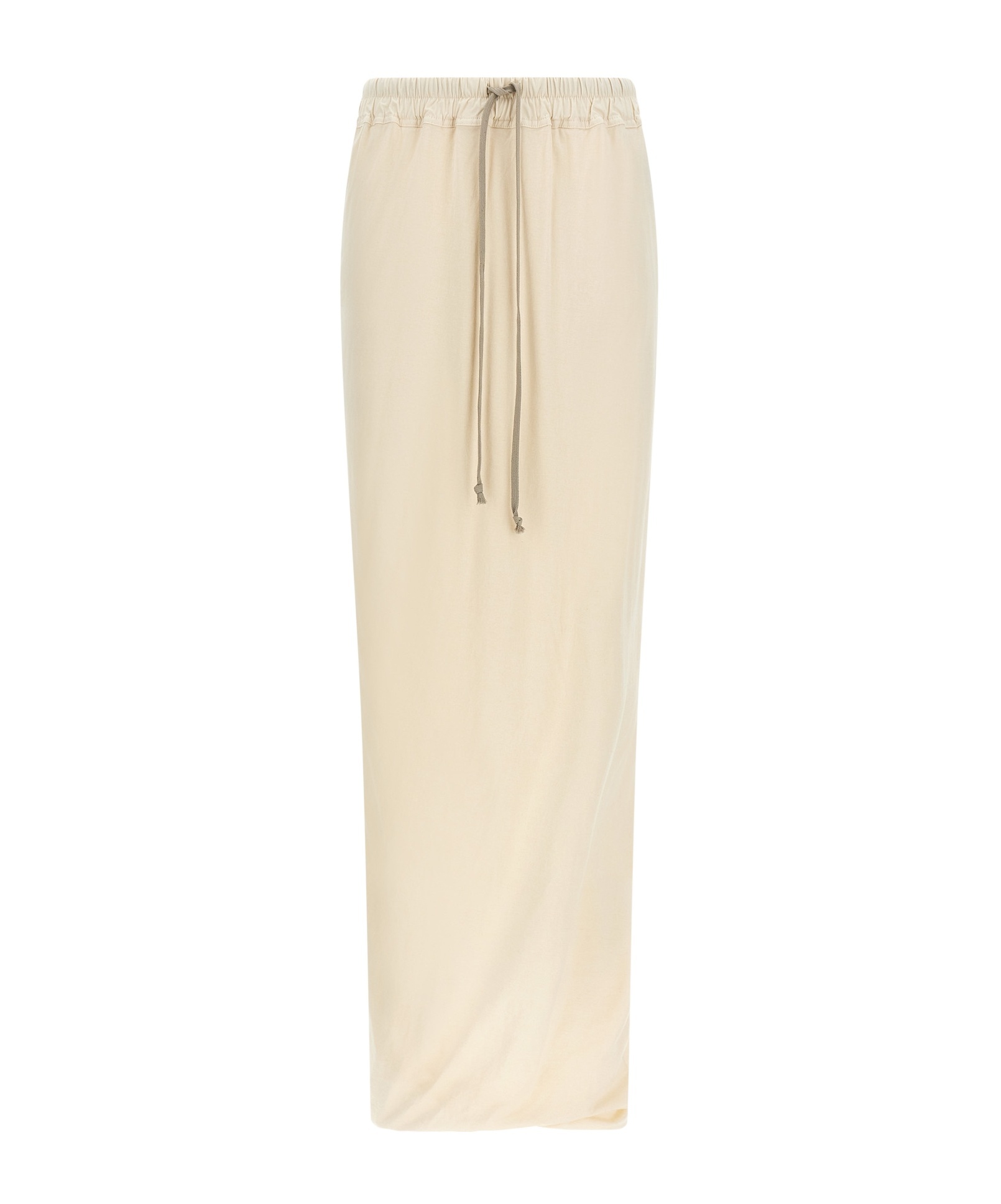 Rick Owens Drkshdw "pillar" Maxi Skirt In Nude