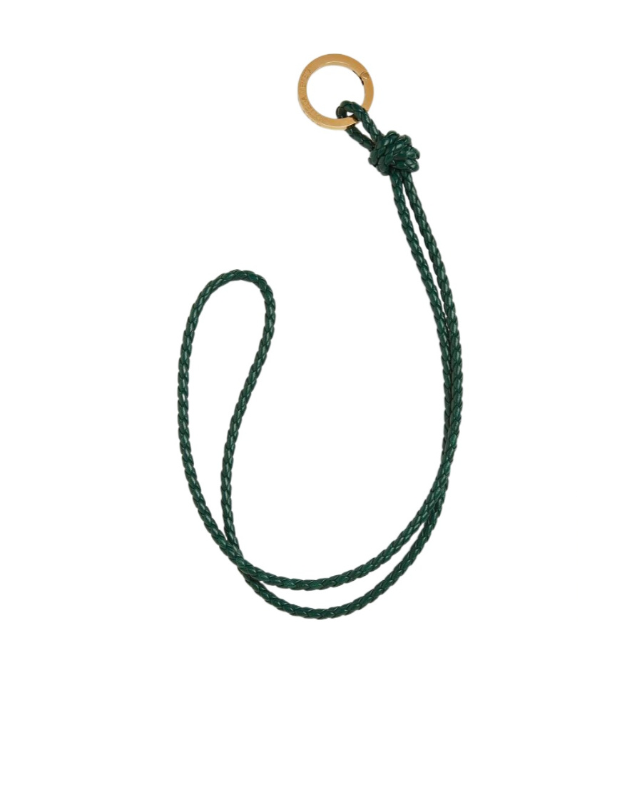 BOTTEGA VENETA INTRECCIO LONG KEY RING
