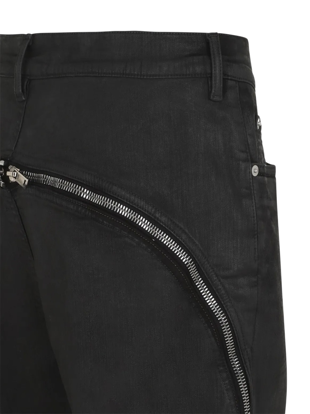Rick Owens Drkshdw Jeans With Belt Loops In Black