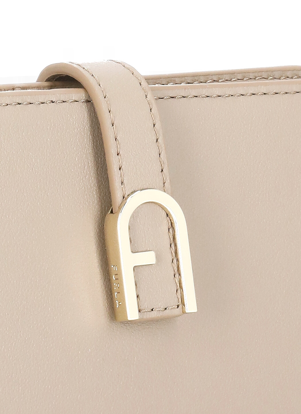 Furla Double-folded Wallet In Nude