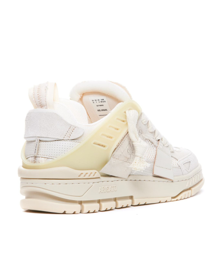 Shop Axel Arigato Area Patchwork Sneakers In White