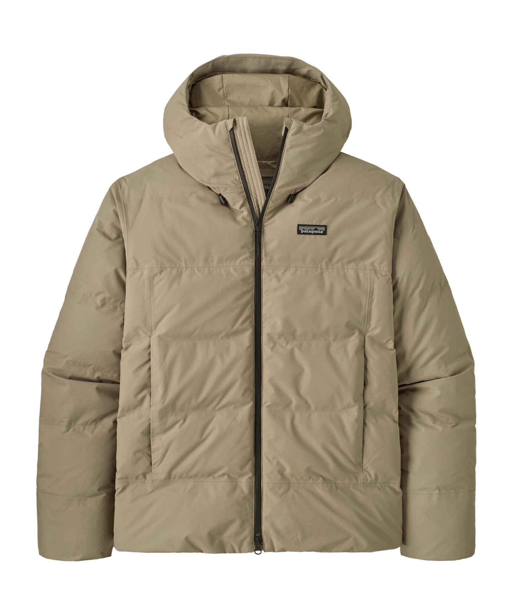 Patagonia Long-sleeved Down Jacket In Neutral
