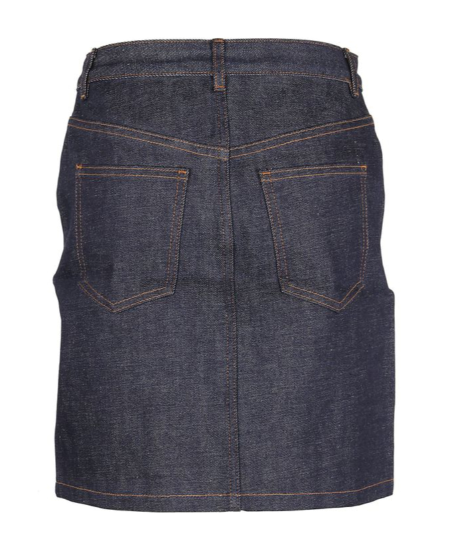 Apc High Waisted Skirt In Black