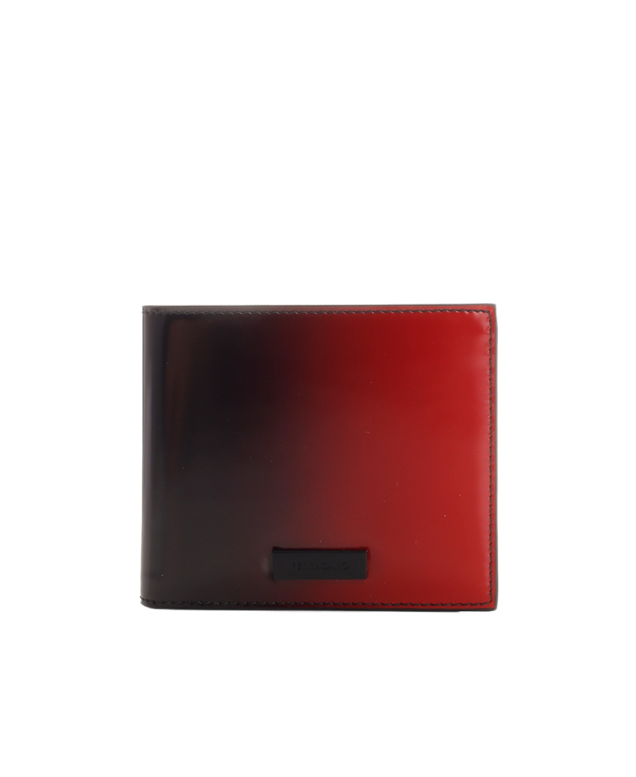 Shop Ferragamo Logo Wallet In Red