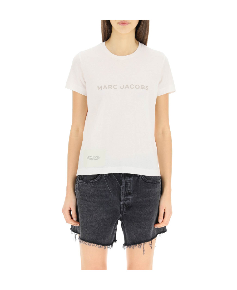 Marc Jacobs Logo Printed T-shirt In White