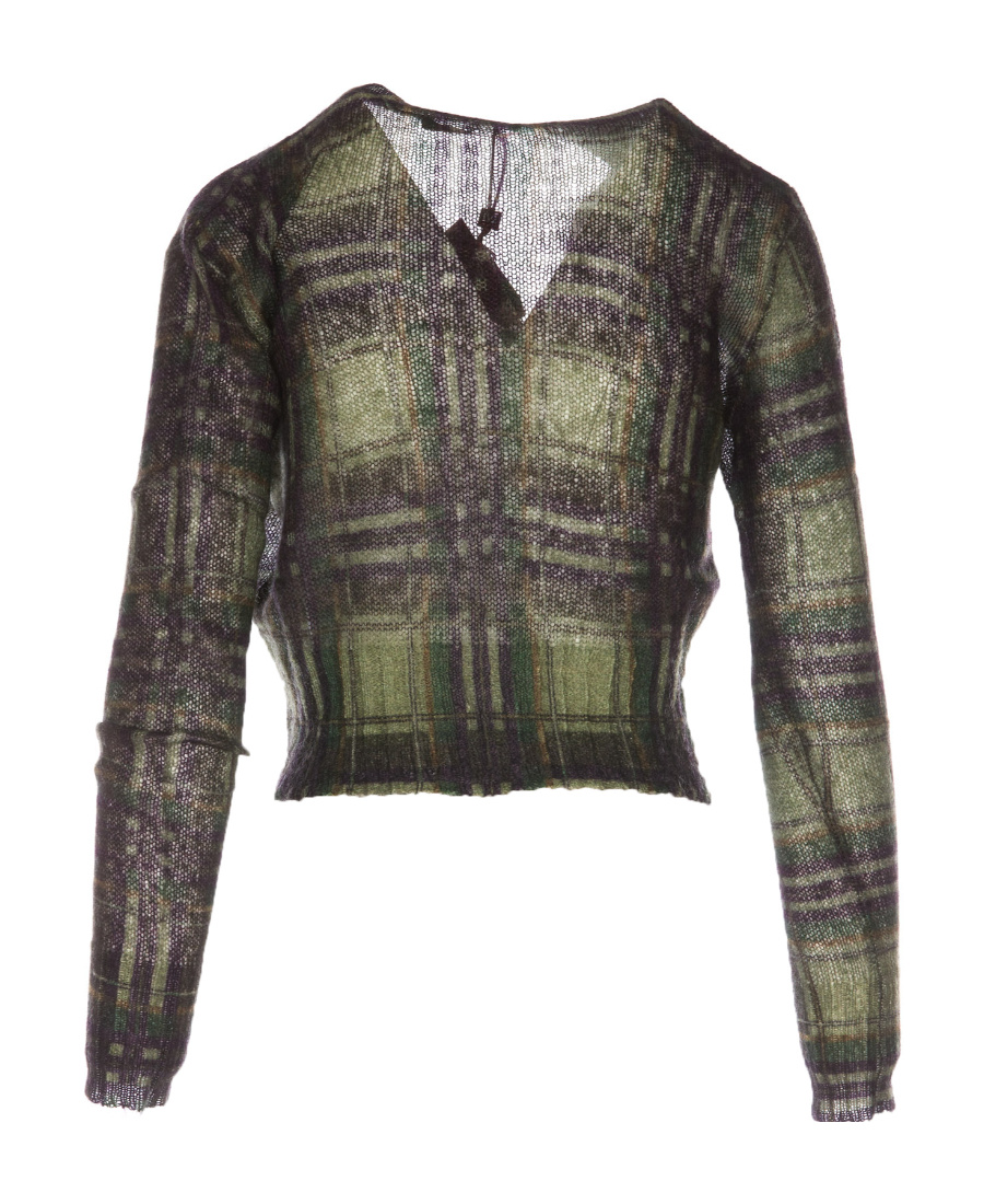 Max Mara V-neck Knitted Cardigan In Black