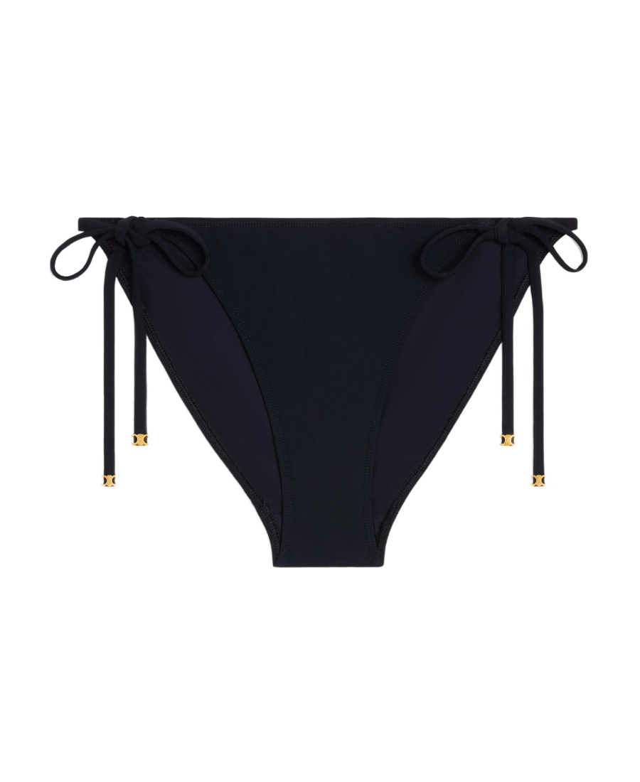 Celine Triomphe Culotte In Matte Jersey In Black