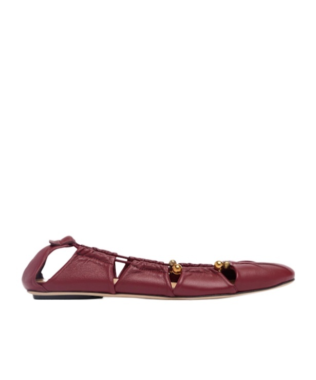 Chloé Luna Leather Ballet Flats