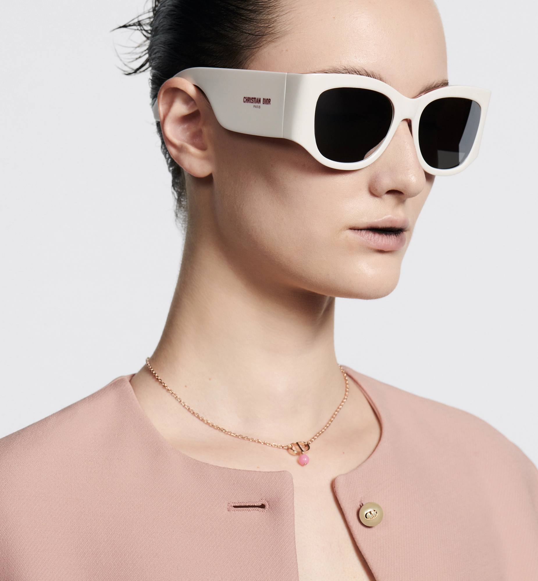 Dior Nuit S1i Box Sunglasses In White