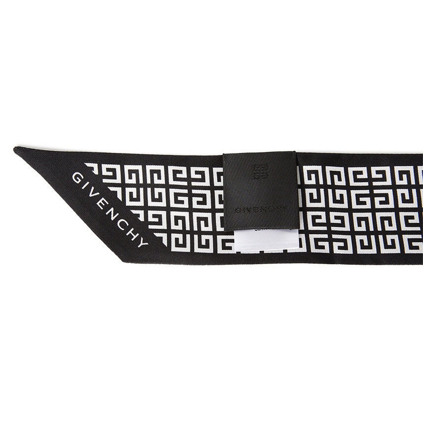 GIVENCHY 4G PATTERN SILK SCARF