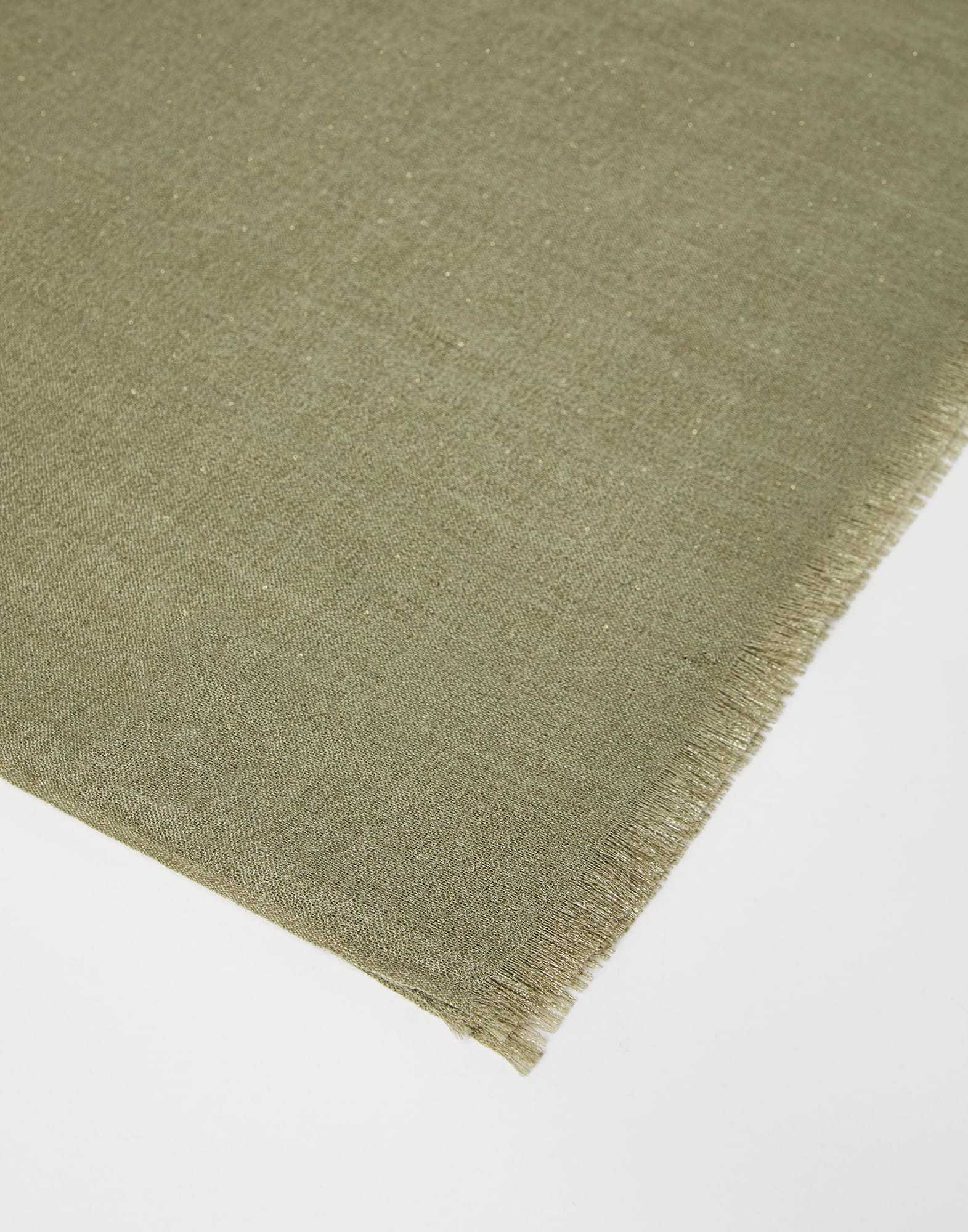 Brunello Cucinelli Translucent Fringe-edge Scarf