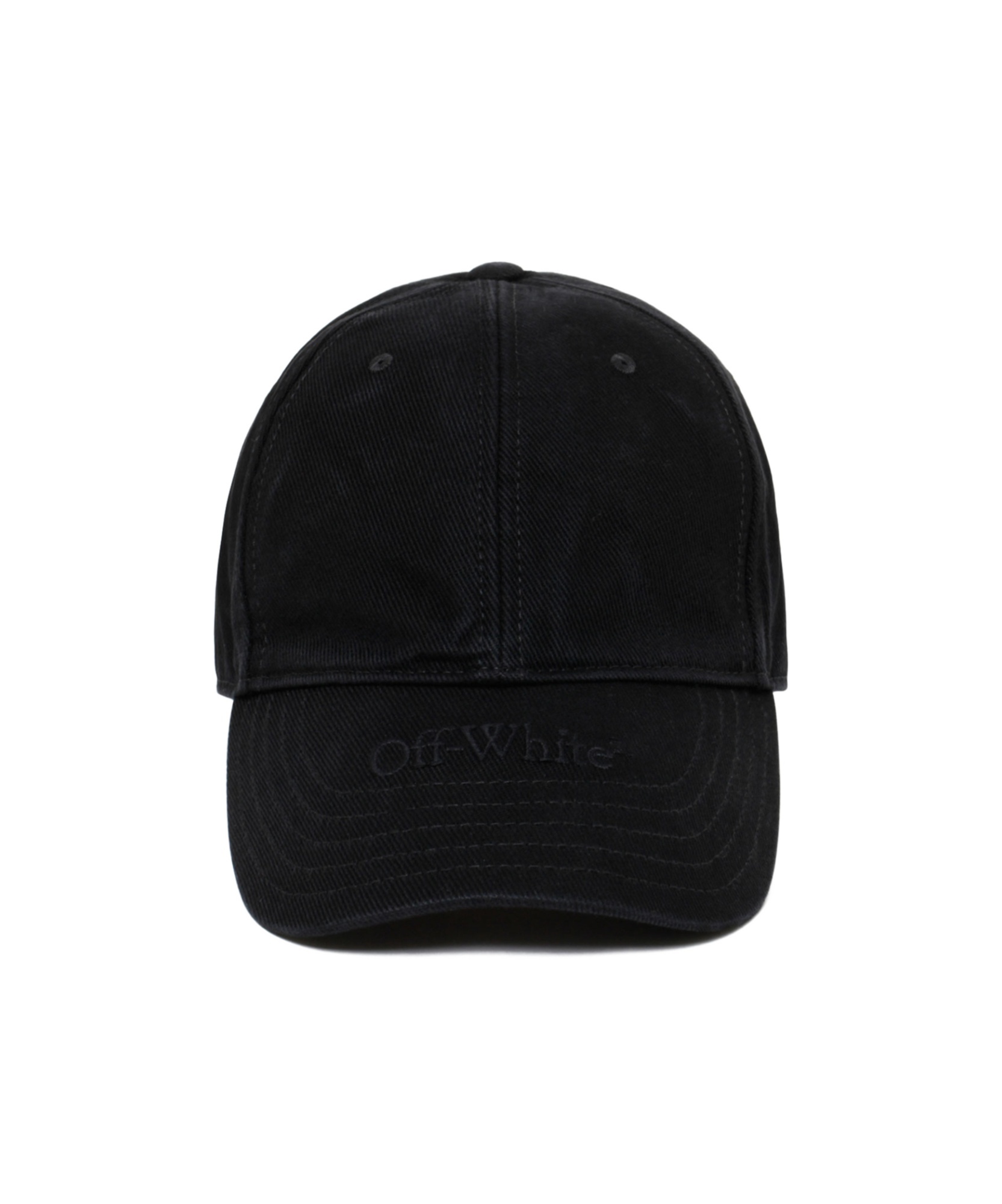 Off-white Logo-embroidered Denim Hat