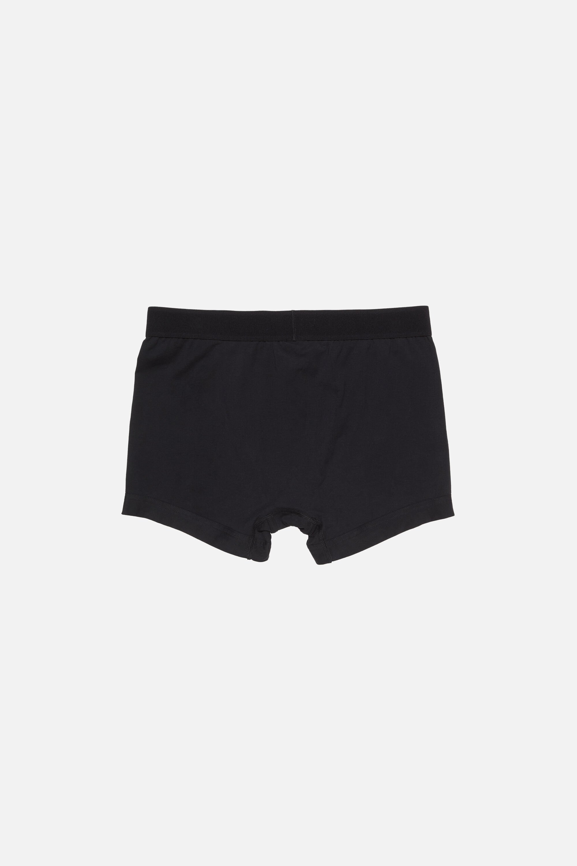 Acne Studios Logo Boxer Briefs In Black