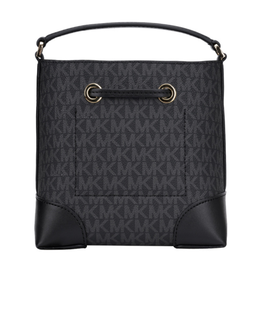 Michael Kors Rope Strap Satchel In Black