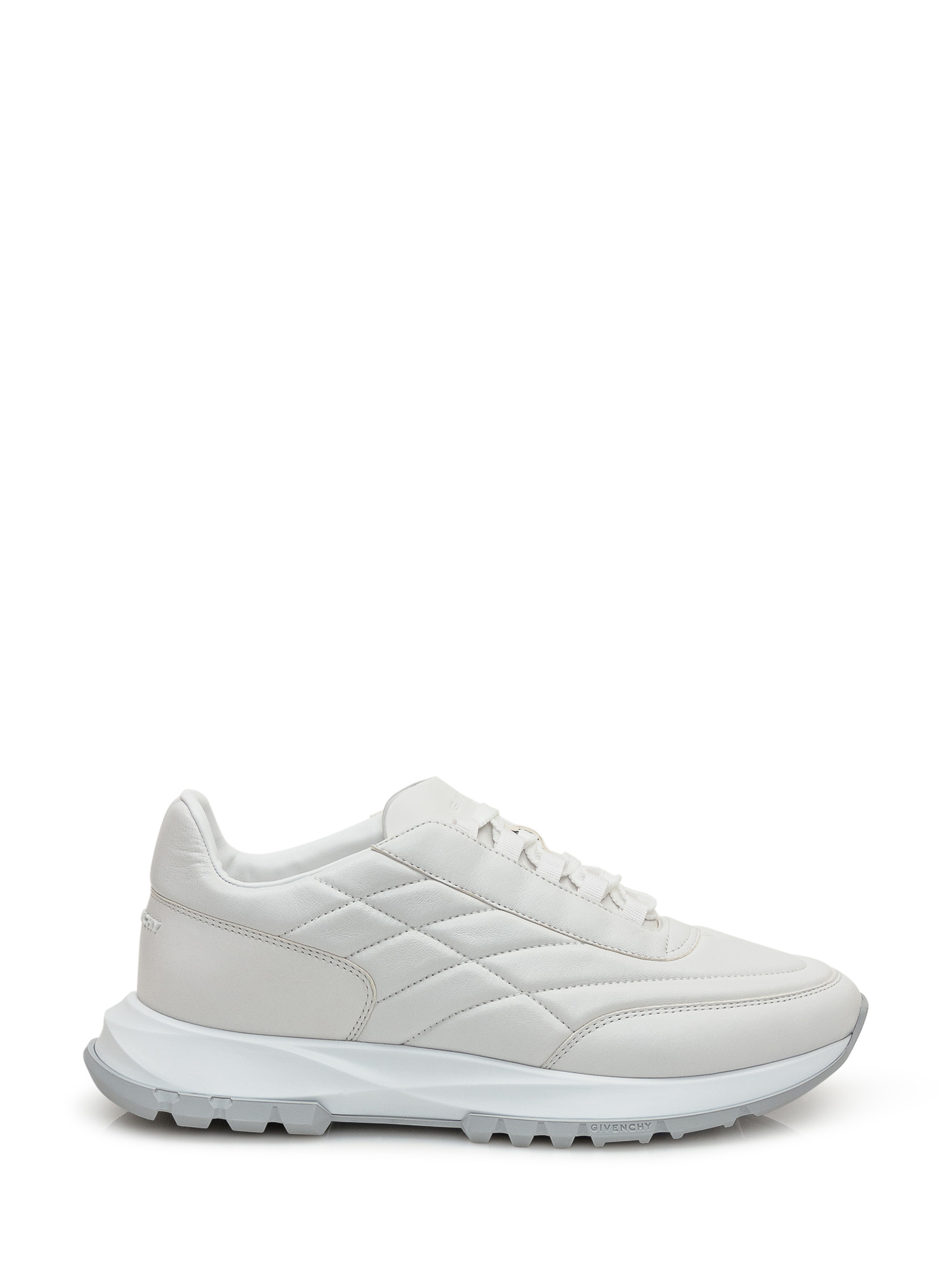 Givenchy Trainers Sneakers In Shiny Padded Leather In White