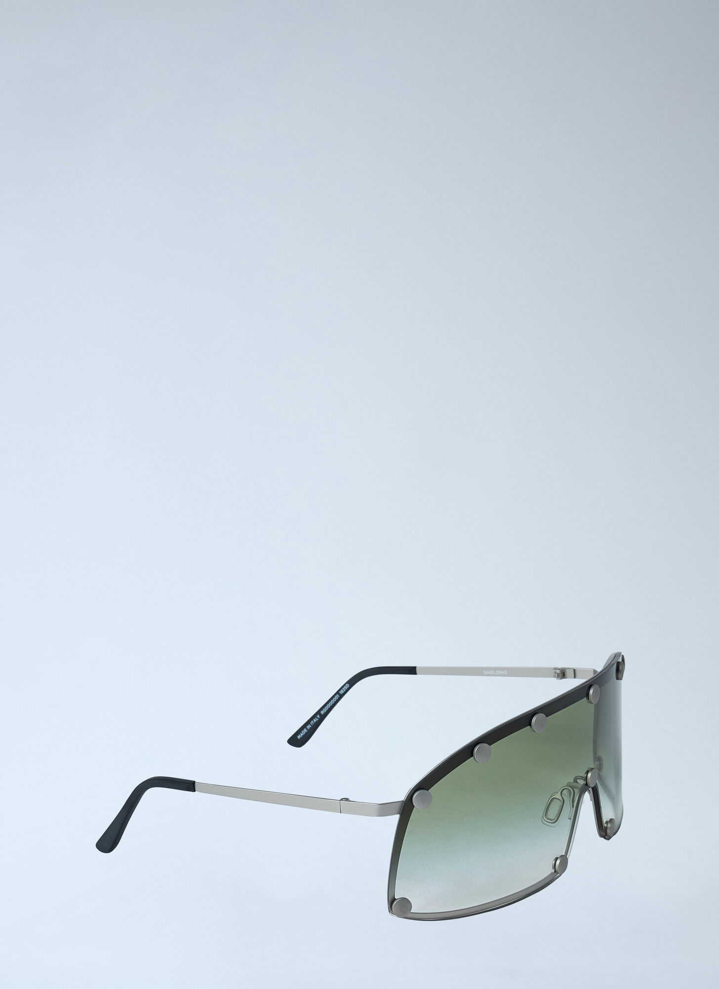 Rick Owens Full Frame Sunglasses In Green