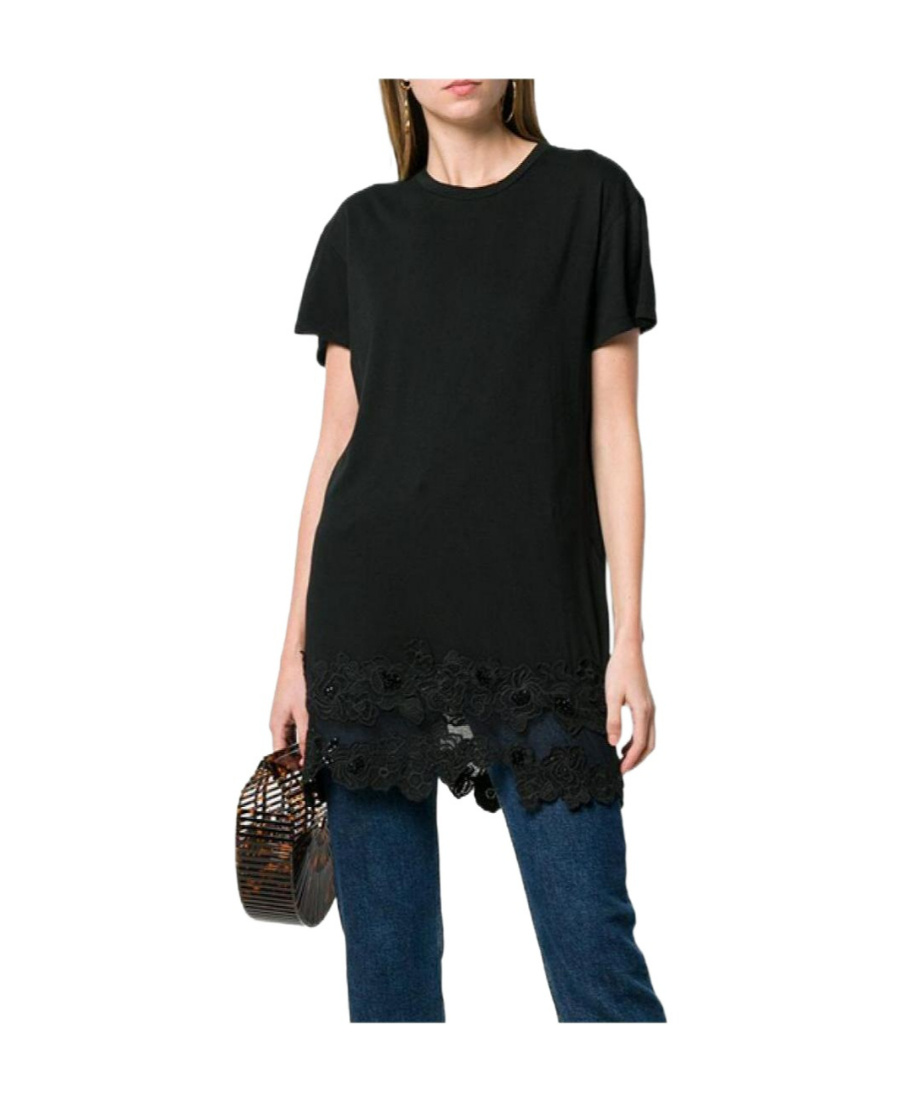 Twinset T-shirt Dress In Black