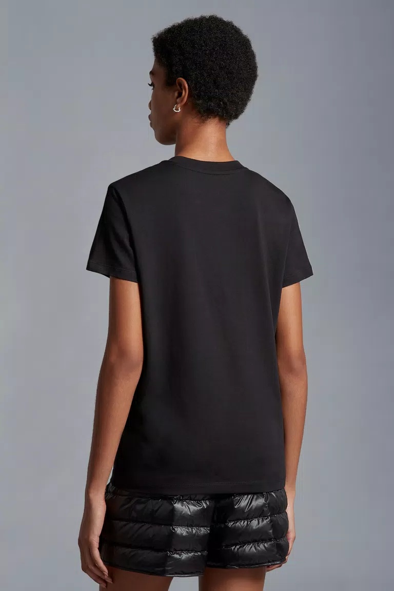 Moncler Ss T-shirt In Black