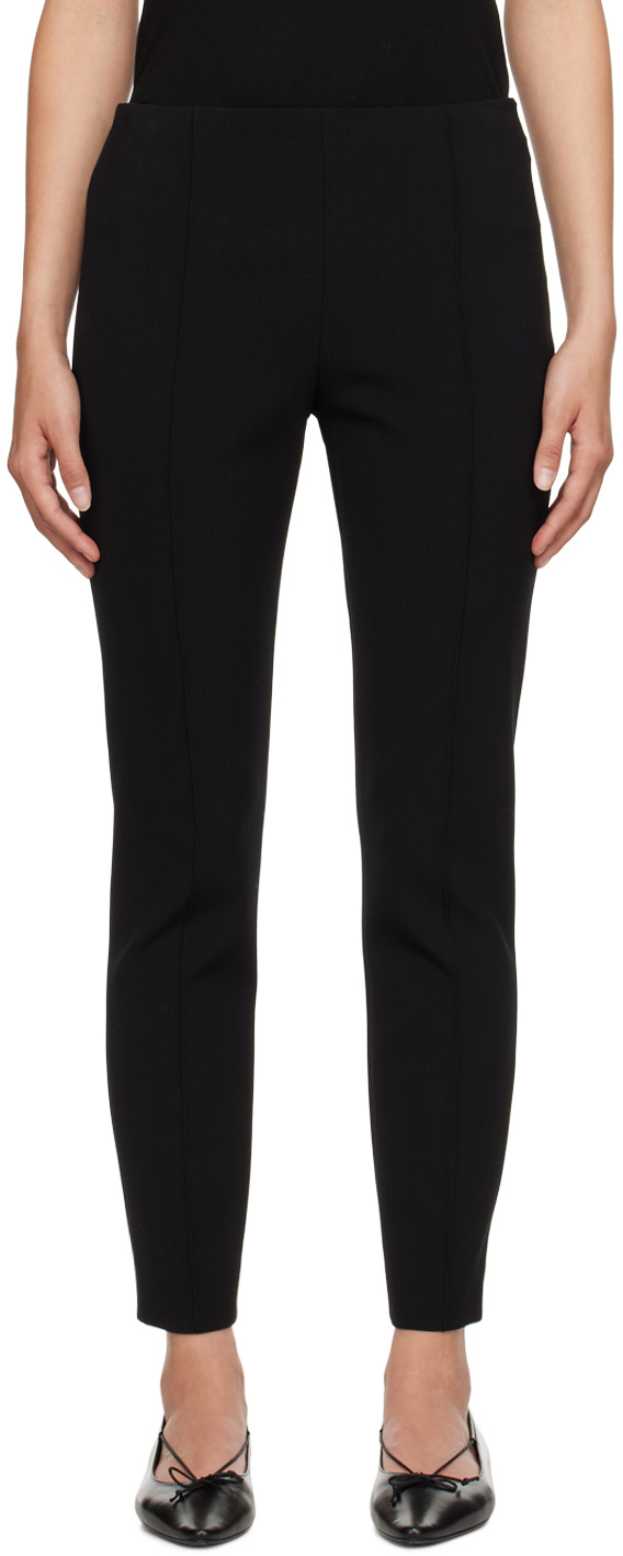 The Row Stretch Casual Pants In Black